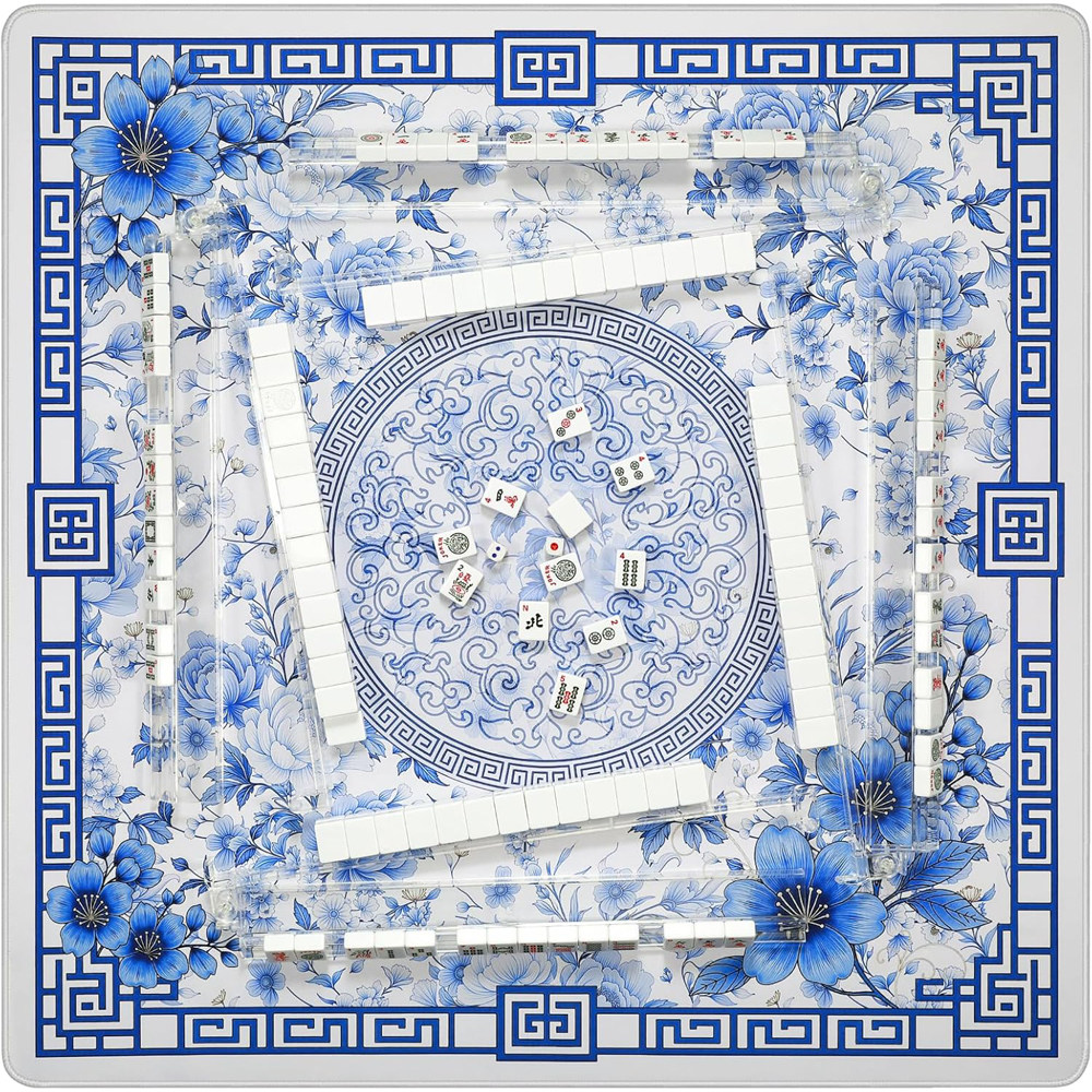 Non-slip Mahjong Tablecloth Extra Large 80x80cm Gaming Pad Factory
